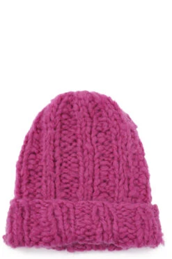 Handgestrickter Beanie Aus Cashmere