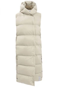 Lange Steppweste Ashley Mit Daunenfüllung