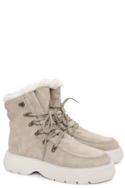 Schnürstiefel Dash Aus Veloursleder