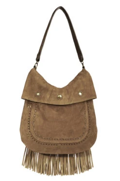 Schultertasche Jerry L Velours