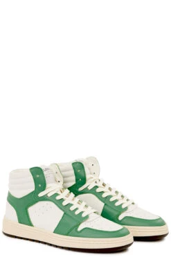 High Top Sneaker Aus Leder