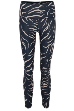 Active-Leggings Mit Zebra-Print