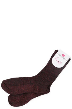 Lurex Socken